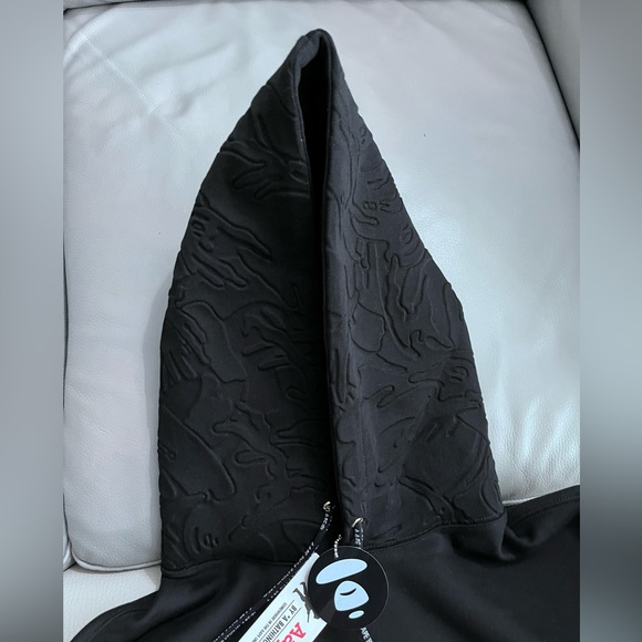 NWT - AAPE by A Bathing Ape (BAPE) Logo Hoodie - Men Size L/Women Size XL - Picture 7 of 11